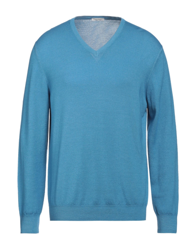 Gran Sasso Sweaters In Azure