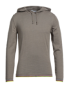 Grey Daniele Alessandrini Sweaters In Green