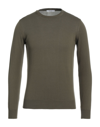 Kangra Cashmere Sweaters In Military Green