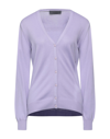 Tru Trussardi Cardigans In Purple