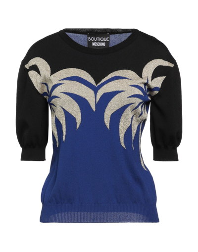 Boutique Moschino Sweaters In Blue