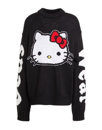 Gcds 'hello Kitty' Sweater In Black