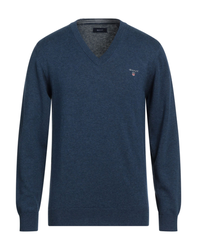 Gant Sweaters In Dark Blue