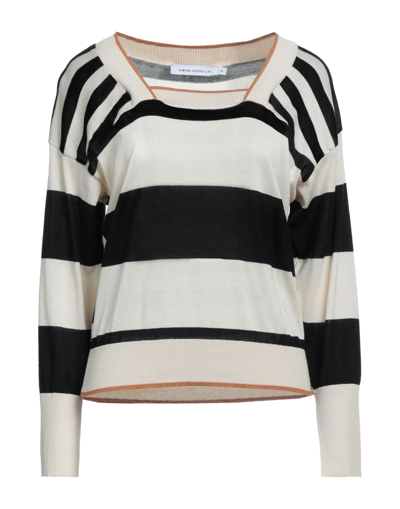 Space Simona Corsellini Sweaters In Beige