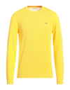 Sun 68 Sweaters In Yellow
