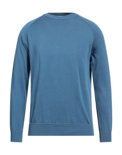 Filippo De Laurentiis Sweaters In Slate Blue