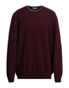 Gran Sasso Sweaters In Maroon