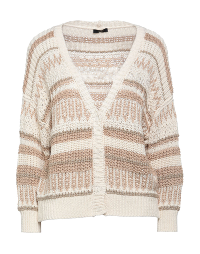 Peserico Cardigans In Beige