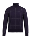 Canali Turtlenecks In Purple