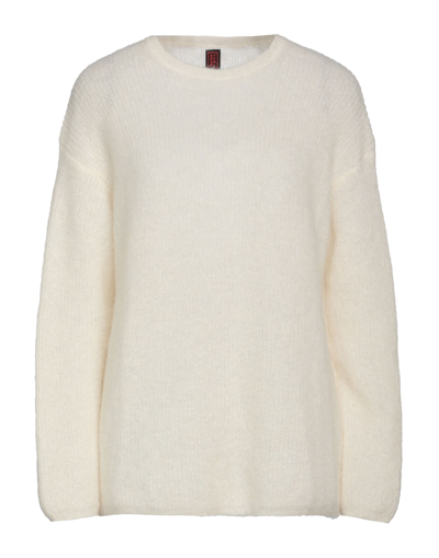 Stefanel Sweaters In White