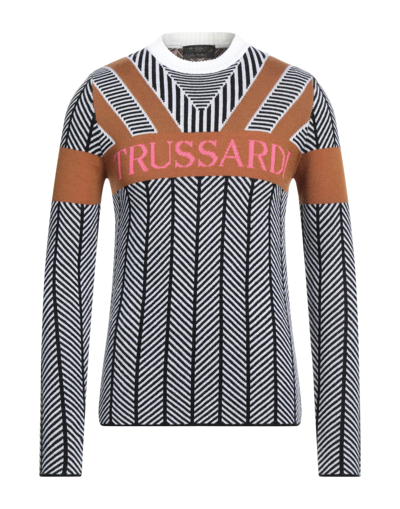 Trussardi Sweaters In Beige