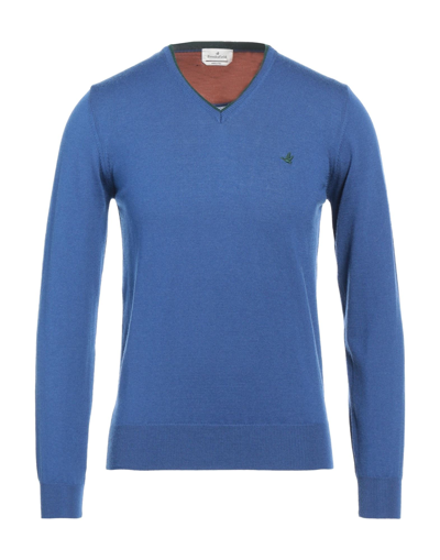 Brooksfield Sweaters In Blue