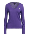 Armani Exchange Sweaters In Purple