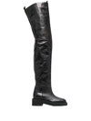 Mm6 Maison Margiela Thigh-high 55mm Boots In Black