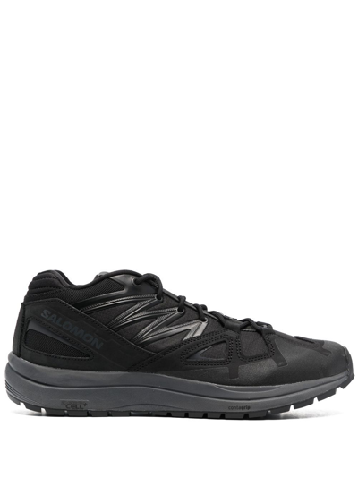 Salomon Odyssey Ltr Advanced Hiking Sneakers In Black