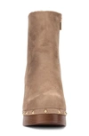New York And Company Vanna Studded Platform Bootie In Taupe