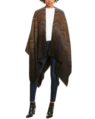 Missoni Wool-blend Cape In Black