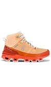 On Cloudrock 2 Waterproof Hiking Boot In Orange