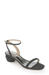 Badgley Mischka Tarika Ankle Strap Sandal In Black