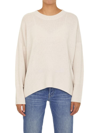 ALLUDE ALLUDE WOMEN'S BEIGE OTHER MATERIALS SWEATER,2251115841 M