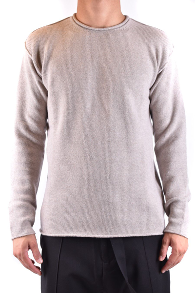 Isabel Benenato Mens Beige Jumper