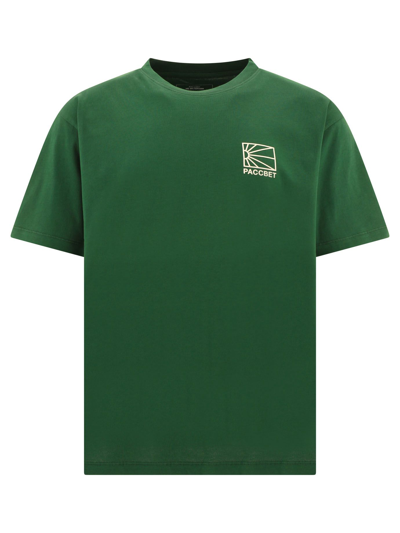 Rassvet Paccbet By Gosha Rubchinskiy Rassvet (paccbet) By Gosha Rubchinskiy Men's Green T-shirt In Green