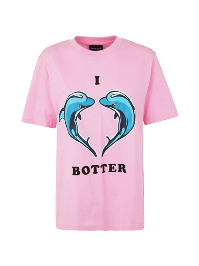 Botter Mens White Other Materials T-shirt