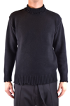 Isabel Benenato Black Wool And Cashmere Blend Sweater In Black