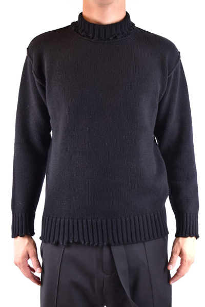 Isabel Benenato Men's Black Other Materials Sweater