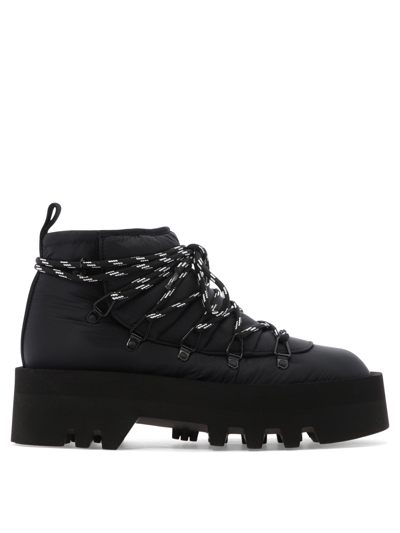 JW ANDERSON チェンティテルフツ ANW39002A16050 999 J.W.Anderson $885 New Ruffled Leather Pointy Toe Black Ankle