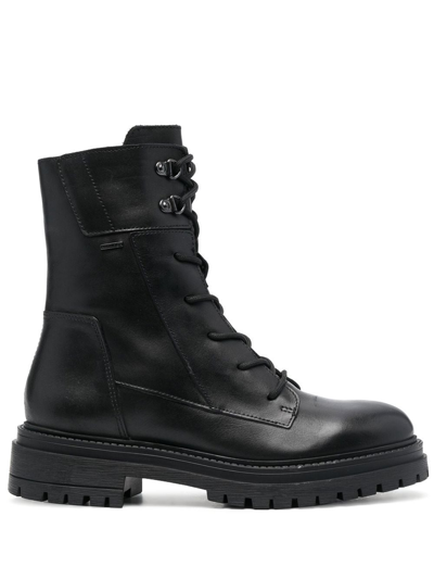 Geox 50mm Iridea Abx Lace-up Boots In Black