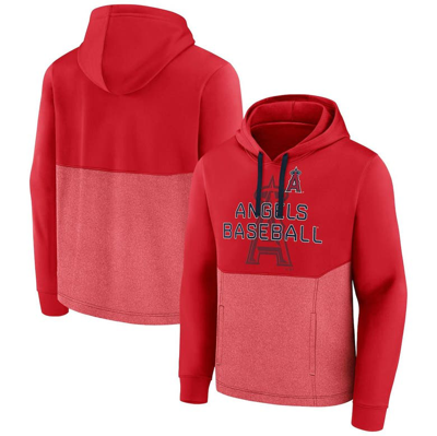Fanatics Branded Red Los Angeles Angels Call The Shots Pullover Hoodie
