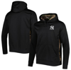 DUNBROOKE DUNBROOKE BLACK/CAMO NEW YORK YANKEES RANGER PULLOVER HOODIE