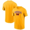 Nike Gold Washington Commanders Team Athletic T-shirt