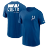 Nike Royal Indianapolis Colts Team Incline T-shirt In Blue