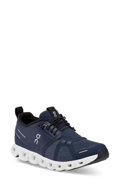 On Cloud 5 Terry Running Shoe In Ink/ Navy