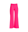 ADAM LIPPES BONDED NEOPRENE CROP FLARE PANTS