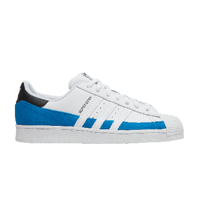 Pre-owned Adidas Originals Superstar 'bright Blue White'