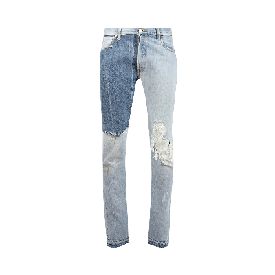 Pre-owned Gallery Dept. Ken Denim 'indigo' In Blue