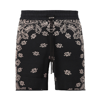 Pre-owned Amiri Bandana Bleach Shorts 'multicolor' In Multi-color