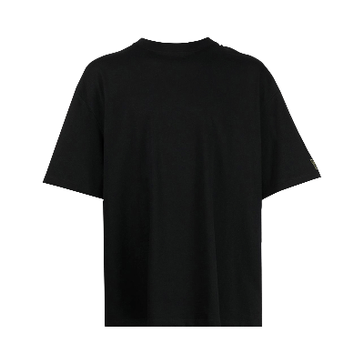 Pre-owned Raf Simons Oversized T-shirt With Hood Fauves 'black'