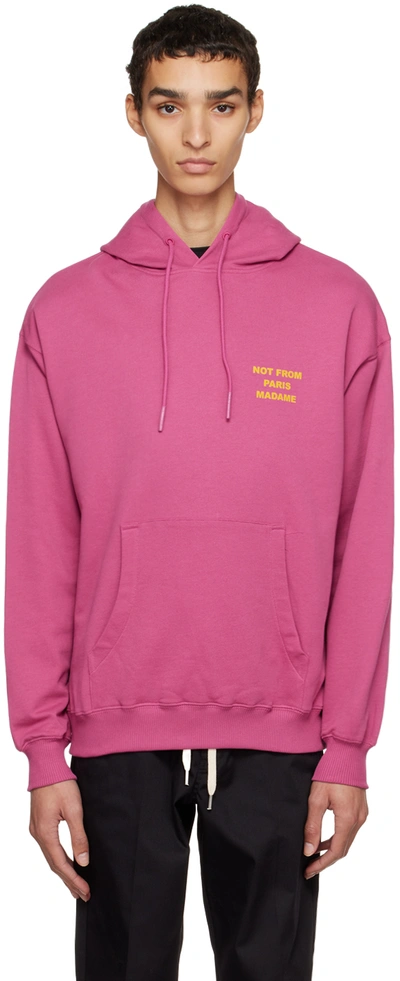 Drôle De Monsieur Purple 'le Hoodie Classique' Hoodie In Lilac