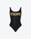 MOSCHINO Gold Logo one-piece swimsuit
