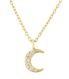 ANITA SOMAYAJI Diamond Moon Necklace