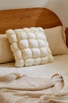 Urban Outfitters Silky Marshmallow Puff Throw Pillow In Cashew