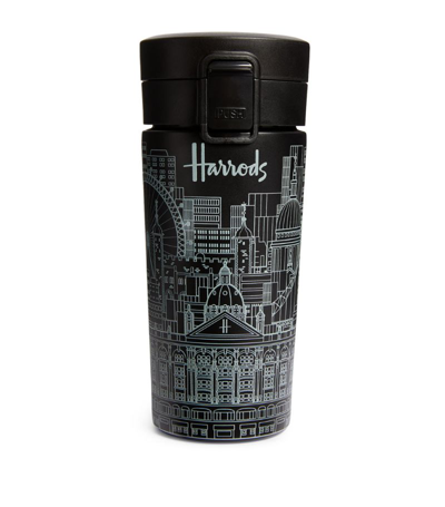 Harrods Skyline Travel Cup In Black