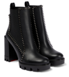 CHRISTIAN LOUBOUTIN OUT LINE STUDDED ANKLE BOOTS