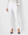 Ann Taylor The High Waist Ankle Pant In Winter White