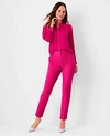 Ann Taylor The High Waist Ankle Pant In Fuchsia Sunset
