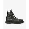 FILLING PIECES FILLING PIECES WOMEN'S BLACK MOUNTAIN LACE-UP LEATHER ANKLE BOOTS,57578492
